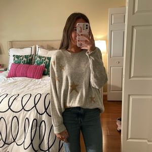 Vince Camuto Star Sweater